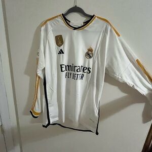 Adidas Bellingham #5 soccer long sleeve jersey